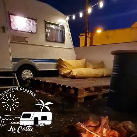 Glamping Caravan Lanzarote Tinajo Extérieur photo